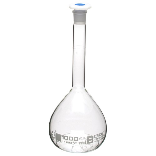 Labglass volumetric flask with - volumetric,