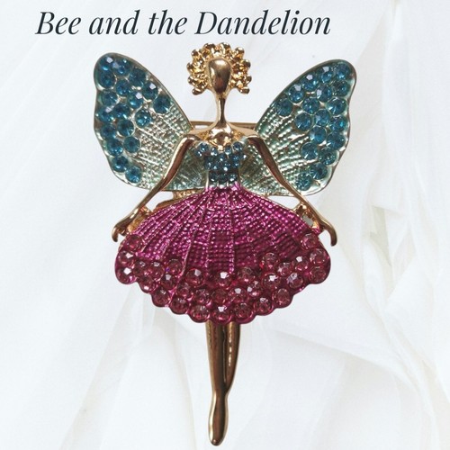 Pink blue crystal fairy - &,