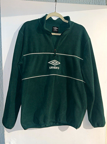 Umbro men green fleece - green,