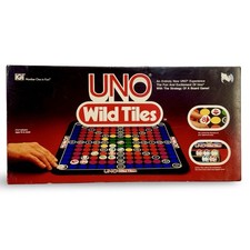 Vintage UNO Wild Tiles Board