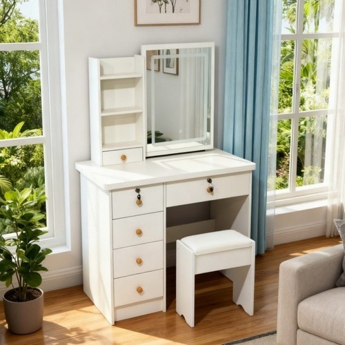 Drawer dressing table with - drawer,