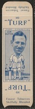 CARRERAS-UNCUT SINGLE TURF SLIDE-SPORTS SERIES 1949-#06- CRICKET - LEN HUTTON 