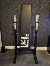 Mira Fit Folding Weight Bench with Dip Station