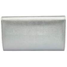 Lotus Thelma Silver Clutch Bag
