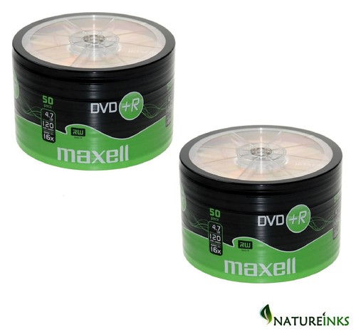 100 maxell dvd blank - blank,