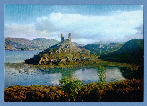 Dixon postcard castle mail - dixon,