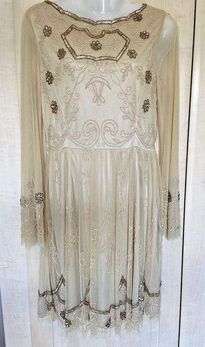 Frock frill vintage dress - dress,