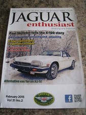 JAGUAR ENTHUSIAST MAGAZINE FEB