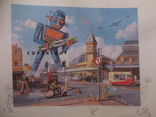 Train repair robot - train, eastbourne