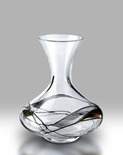 Nobile Art Glasswear  Silver Mosaic  Ella Vase 13.5cm New Boxed item