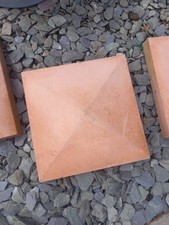 Concrete Pier Caps 15 x 15 Inches x 4. Gate Post Tops. Pyramid. Coping Stone