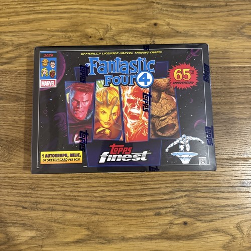 Topps finest fantastic four - topps,