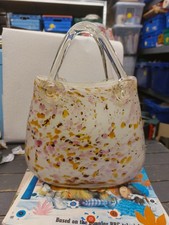 Decorative Glass Handbag Vase