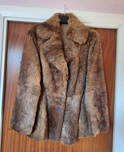 Genuine rabbit fur coat - ,