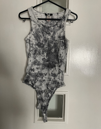 Women grey white tie - white, tie-dye