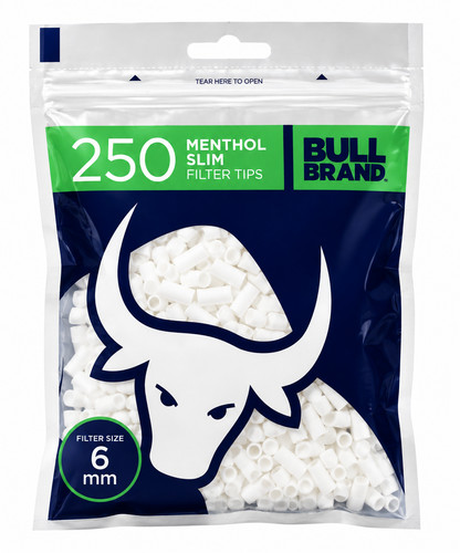 Bull brand menthol filter tips - bull,