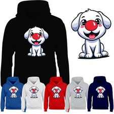 Red Boys Hoodie Dog Lover