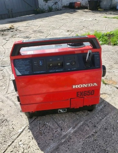 Honda ex650 portable petrol - honda,