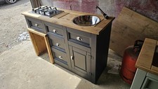 Camper kitchen Pod Fridge Unit -  Hob Sink And Tap Included! UK Delivery 