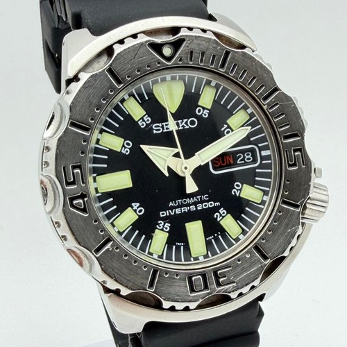 Seiko black monster 7s26 - black, 7s26-0350