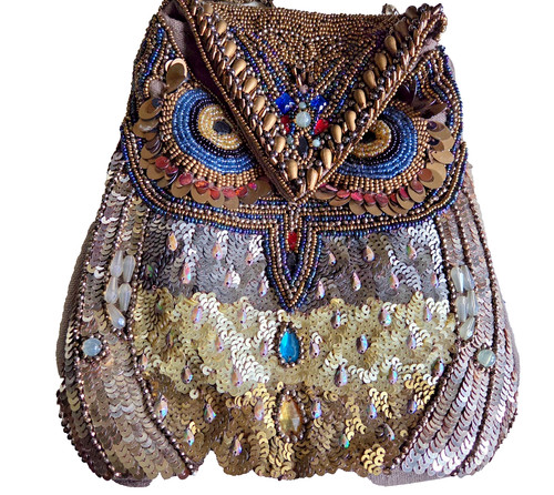 Distinctive vintage owl bag - vintage,