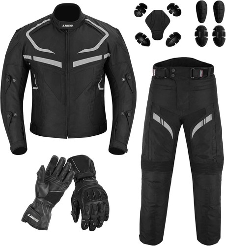 Motorbike suit with - suit, gloves