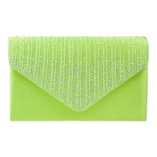 Ladies Satin Sparkly diamante