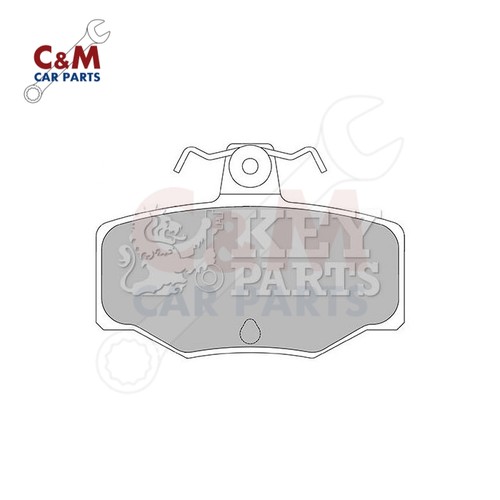 Rear brake pads - rear,