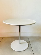 A Rare Mid Century Alan Turville For Hille Round White Table 