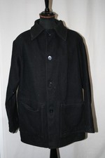 Vtg Original Donkey jacket wool Duffle Coat England size large mod work revival