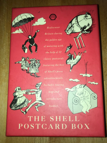 The shell postcard box - postcard,