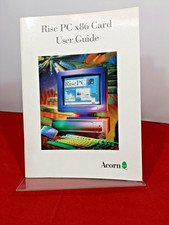 Risc PC PC x86 Card User Guide