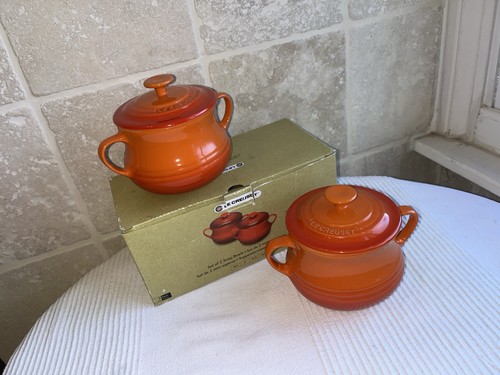 Creuset pair soup bowls - soup,