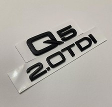 GLOSS BLACK Q5 2.0TDI