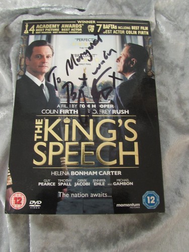Signed the king speech - the, king's