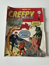 Vintage Comic CREEPY WORLDS