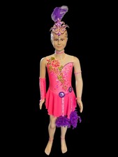 Freestyle Dance Slow / Lyrical Suit Dancing Costume Age 9 with Accessories New