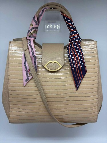 Lulu guinness tan - guinness, bag