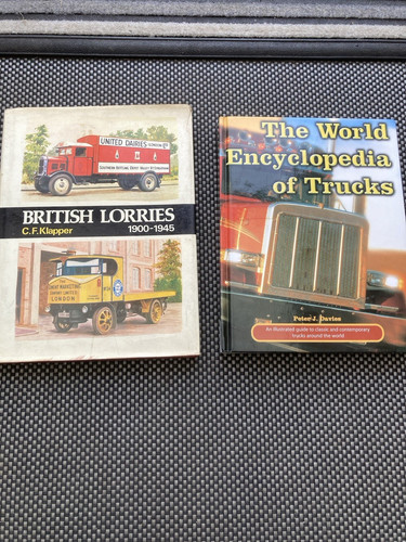 Two truck books covering - two,