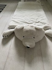 White Teddy Bears Sleeping Bag