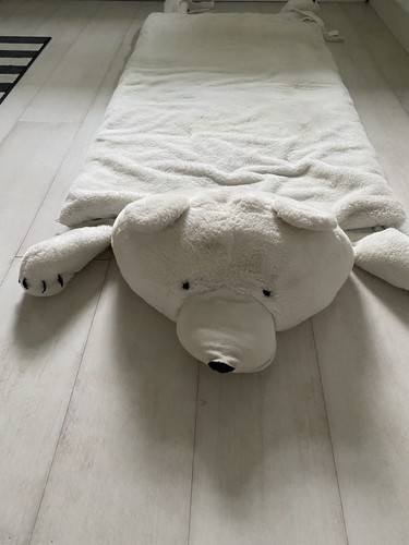 White teddy bears - bears, bag