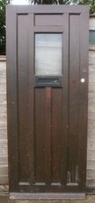 solid oak front door used