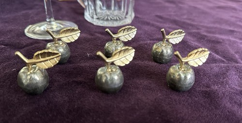 Vintage apple place card - apple,