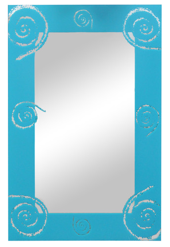 Large wall mirror 60cm - mirror, 40