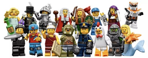 Lego minifigures series - series, 9