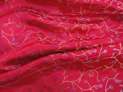 Vintage brocade red - vintage,