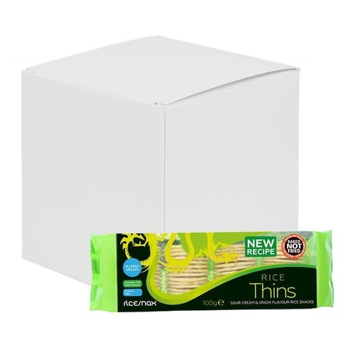 Ricesnax rice thins sour - ricesnax,