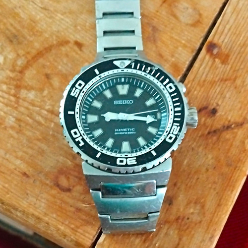 Seiko kinetic diver - diver's, 200m