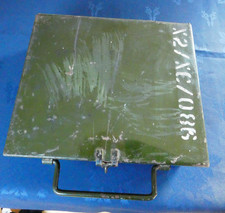 VINTAGE C1953 - BRITISH ARMY EQUIPMENT STORAGE BOX - REDUCING PRIVATE COLLECTION