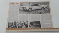 1978 VOLVO 262C  ORIGINAL 1978